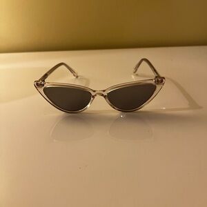J. Crew Clear Frame Cat-Eye Sunglasses